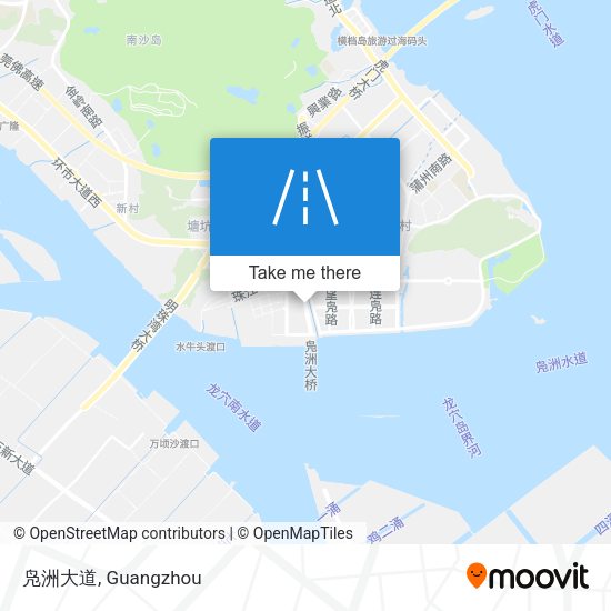 凫洲大道 map
