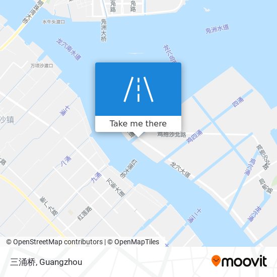 三涌桥 map