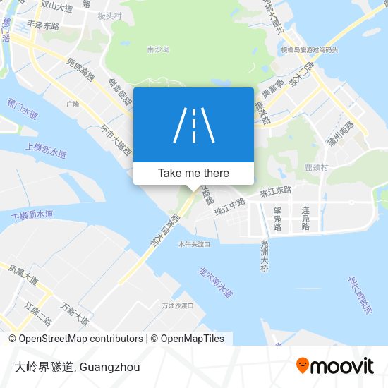 大岭界隧道 map