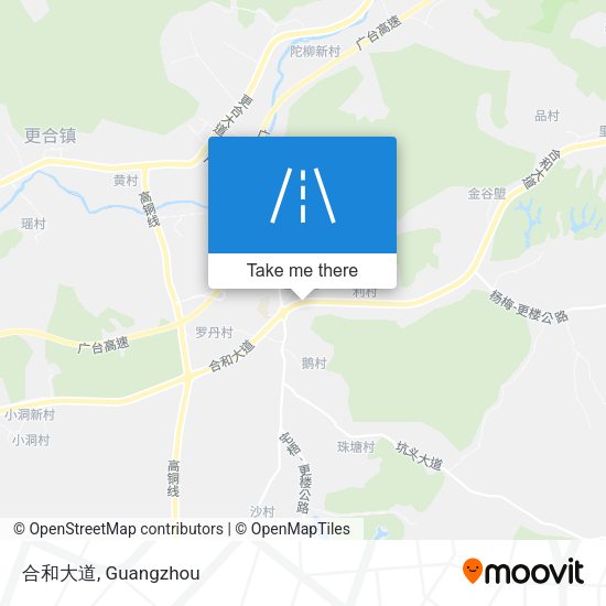 合和大道 map