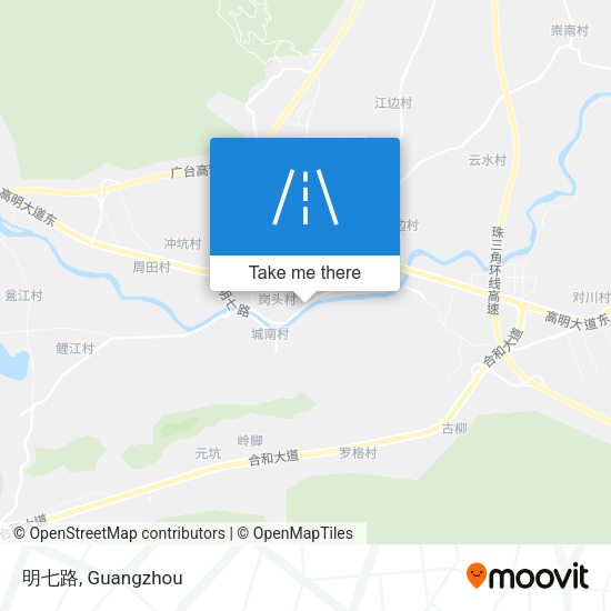 明七路 map