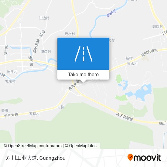 对川工业大道 map