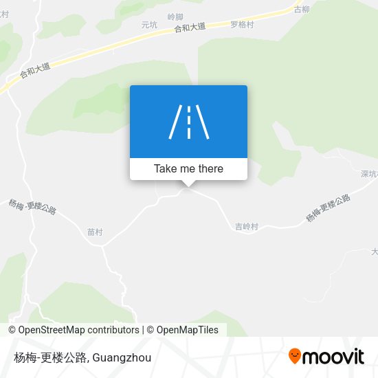 杨梅-更楼公路 map