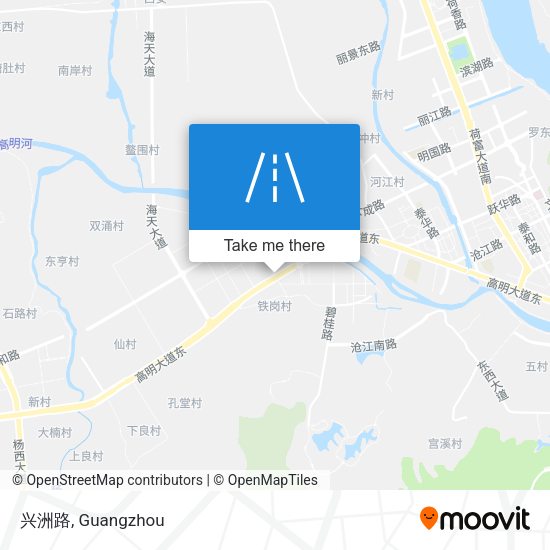 兴洲路 map