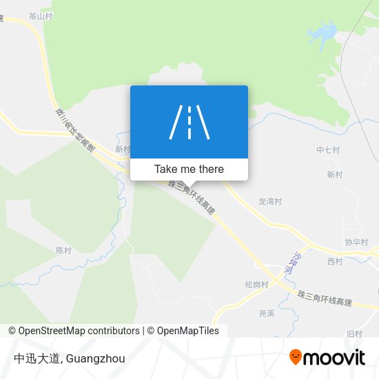 中迅大道 map