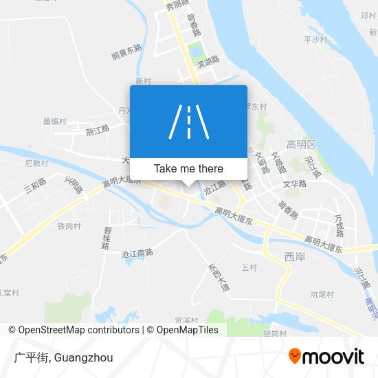 广平街 map