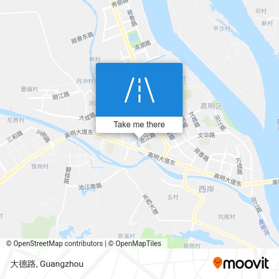 大德路 map
