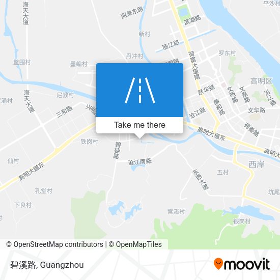 碧溪路 map
