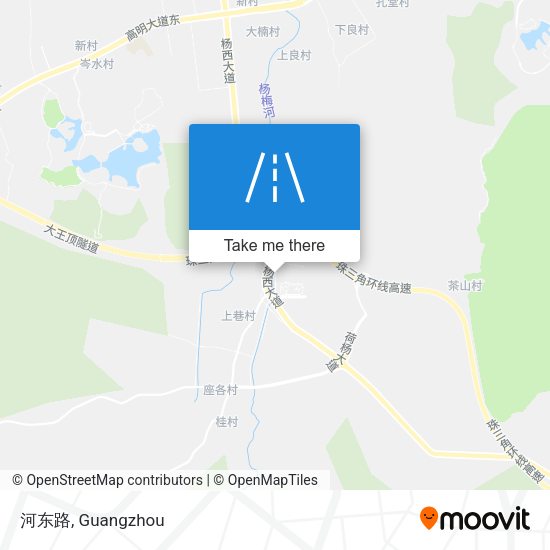 河东路 map
