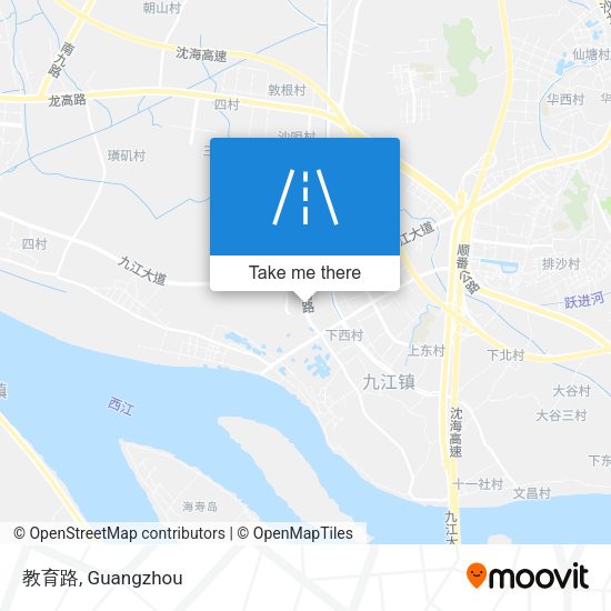 教育路 map