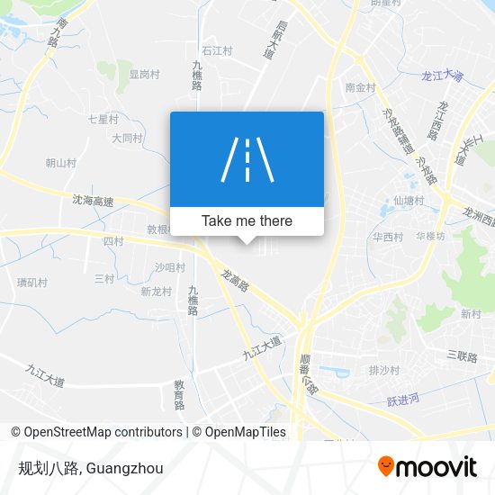 规划八路 map