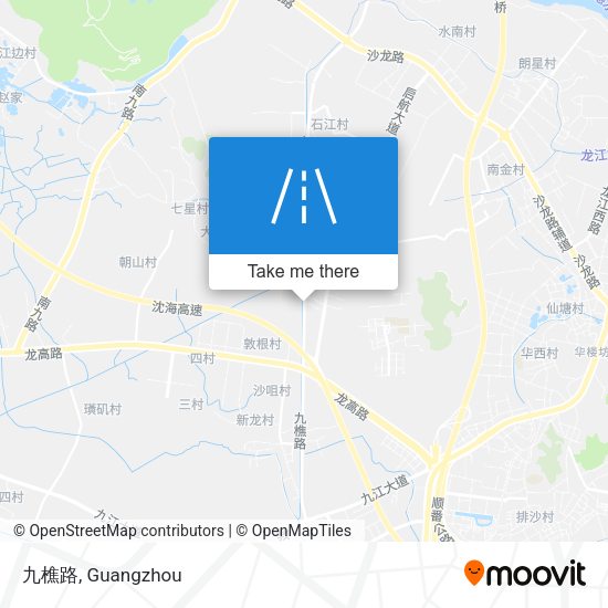 九樵路 map