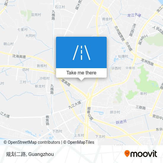 规划二路 map