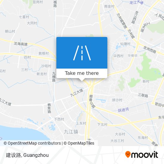 建设路 map