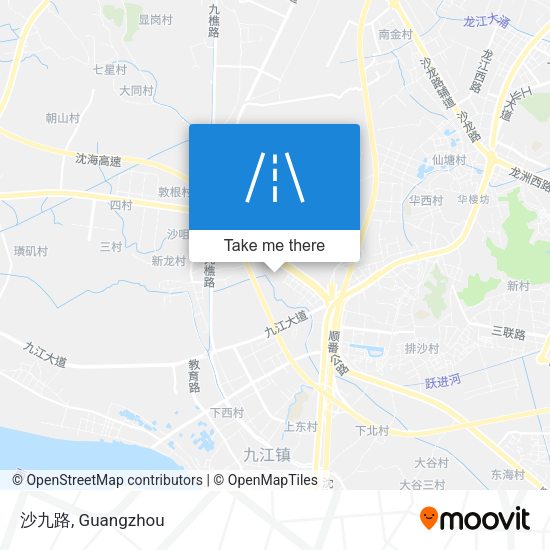 沙九路 map