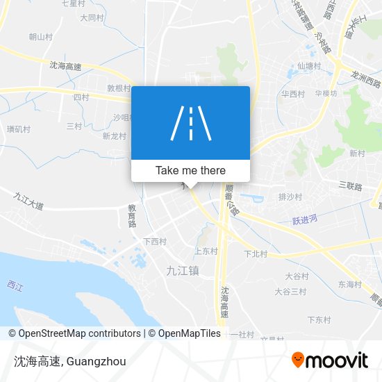 沈海高速 map