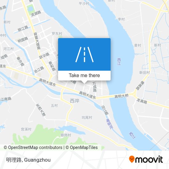 明理路 map