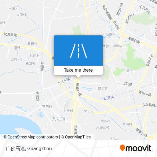 广佛高速 map