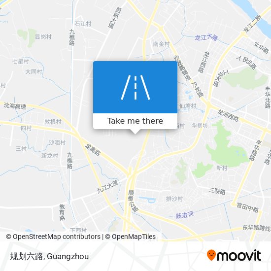 规划六路 map