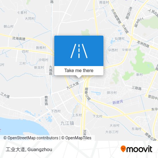 工业大道 map