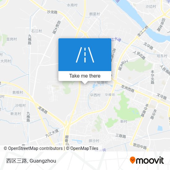 西区三路 map