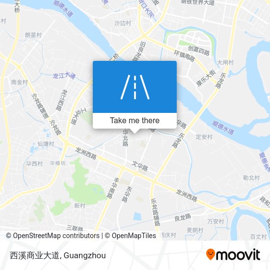 西溪商业大道 map
