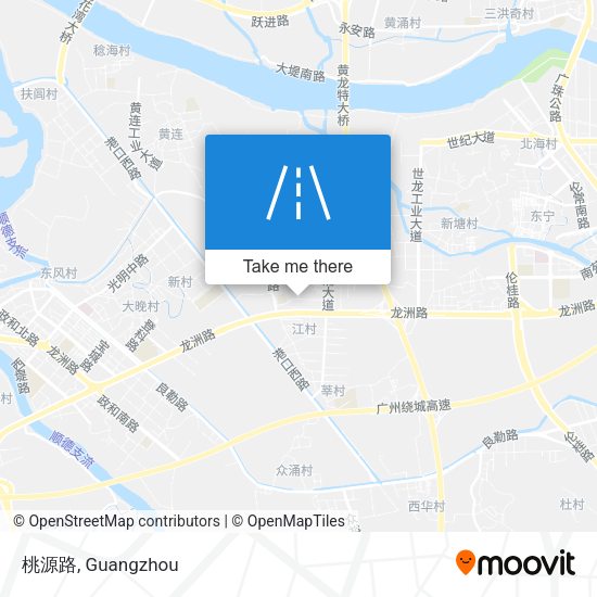 桃源路 map