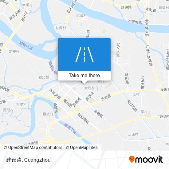 建设路 map