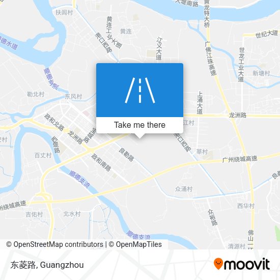 东菱路 map