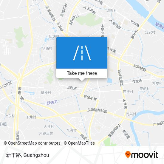 新丰路 map