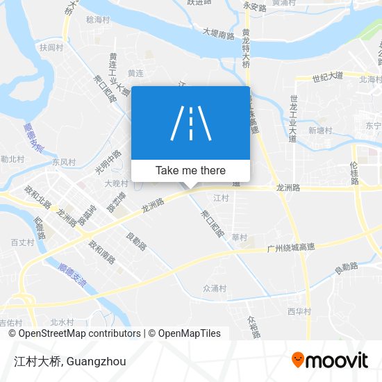 江村大桥 map