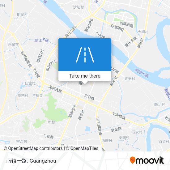 南镇一路 map