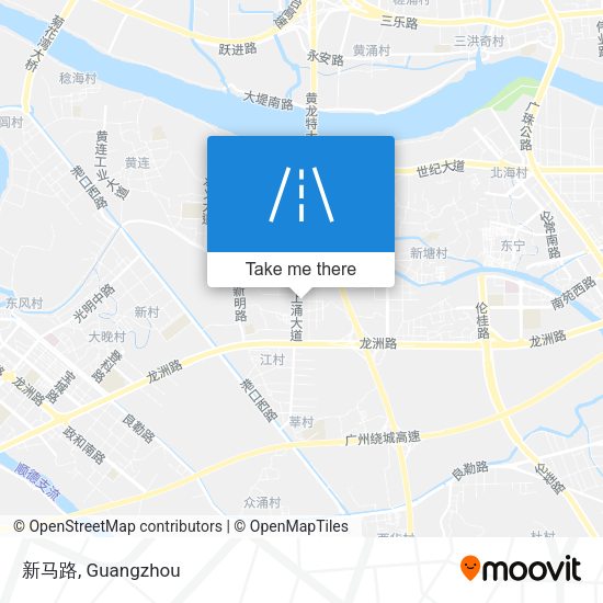 新马路 map