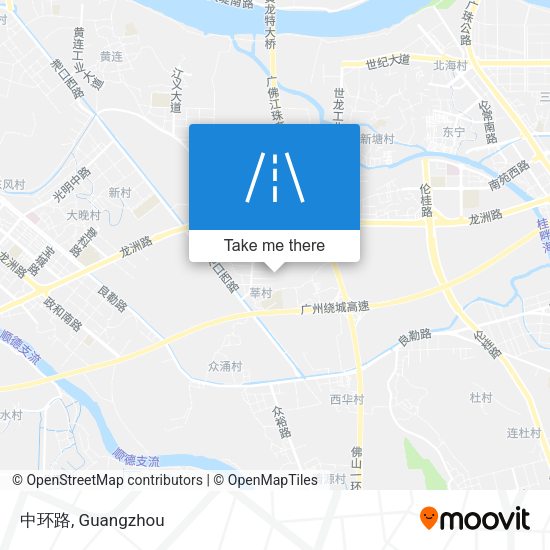 中环路 map