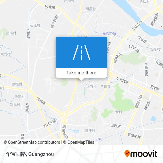 华宝四路 map