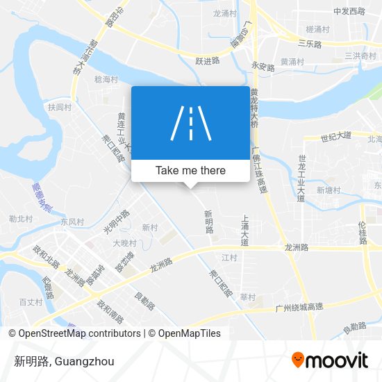 新明路 map