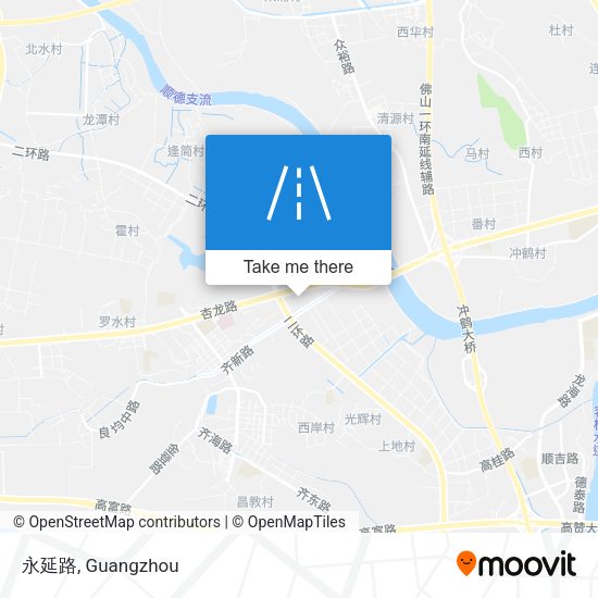 永延路 map