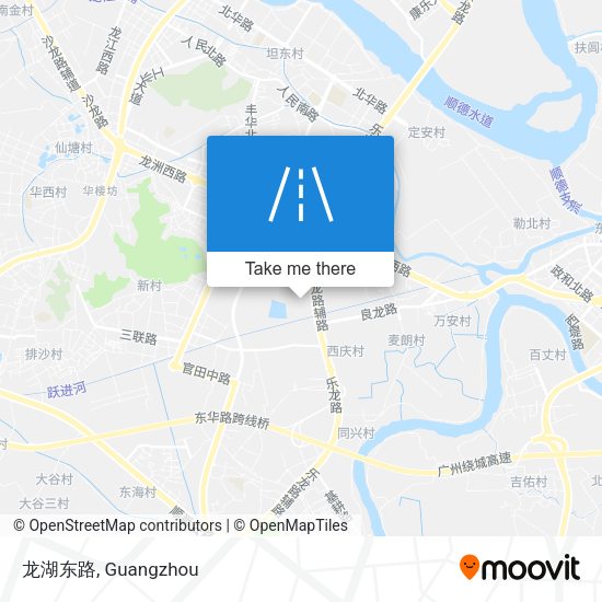 龙湖东路 map