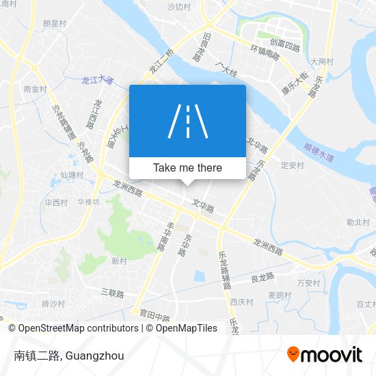 南镇二路 map
