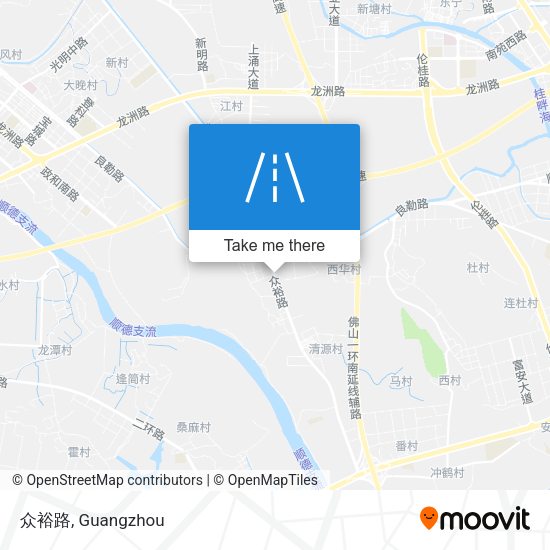 众裕路 map