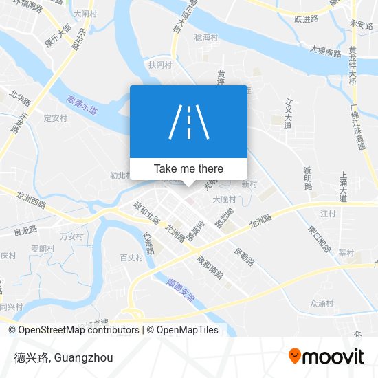 德兴路 map