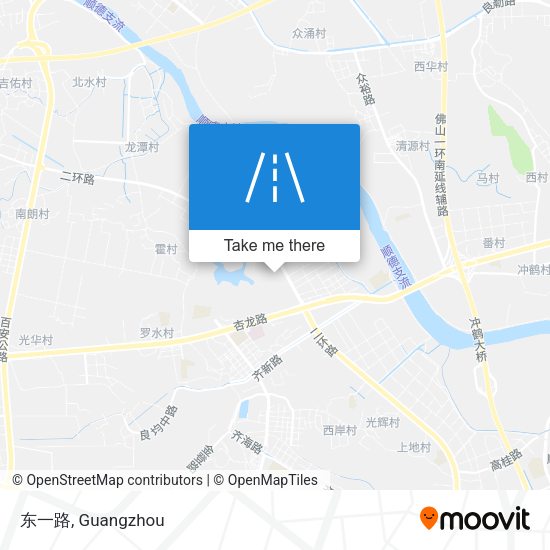 东一路 map