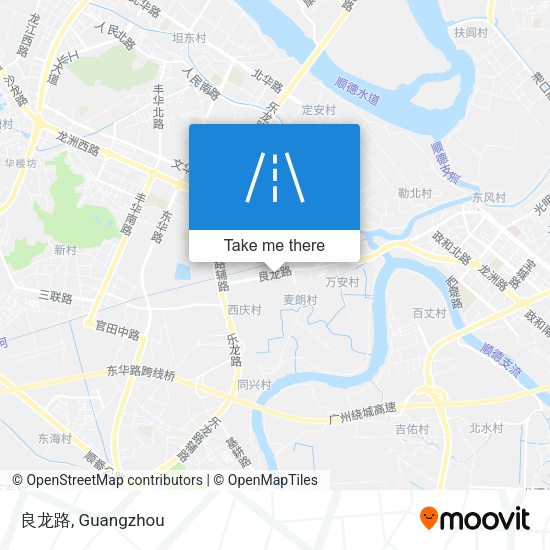 良龙路 map