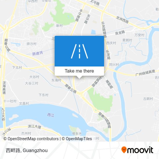 西畔路 map