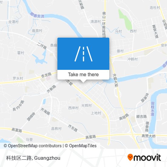 科技区二路 map
