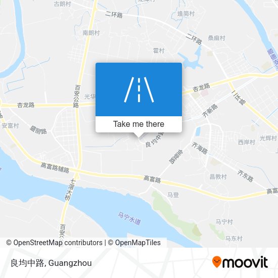 良均中路 map