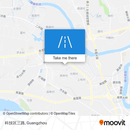 科技区三路 map