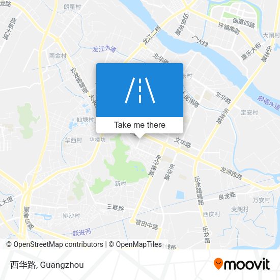西华路 map