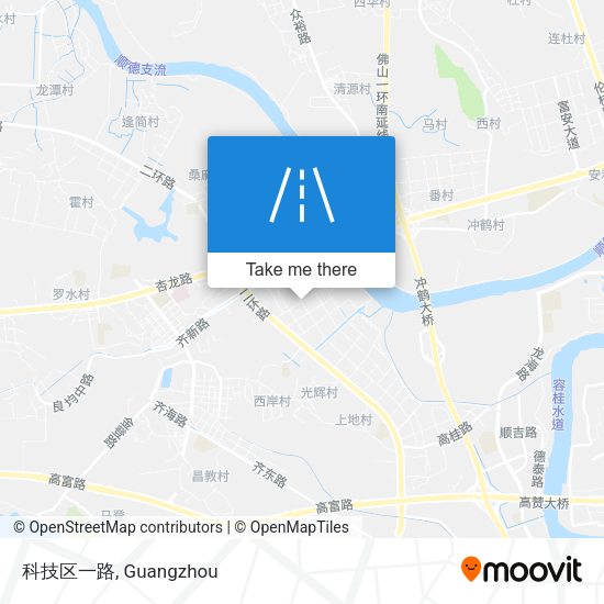 科技区一路 map