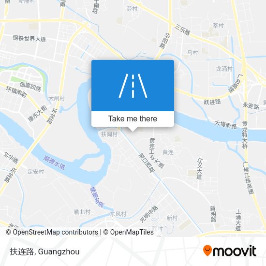 扶连路 map